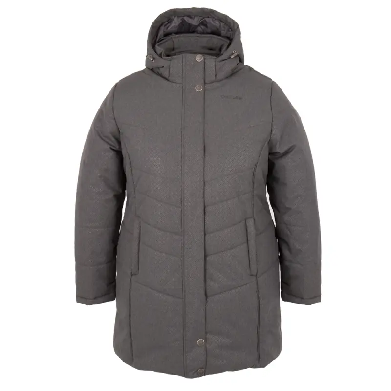 44652O-Winter jacket plus size VOGUE, dark grey, front
