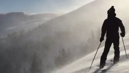 Ski montagne système multicouche - carina-tysvaer-21855