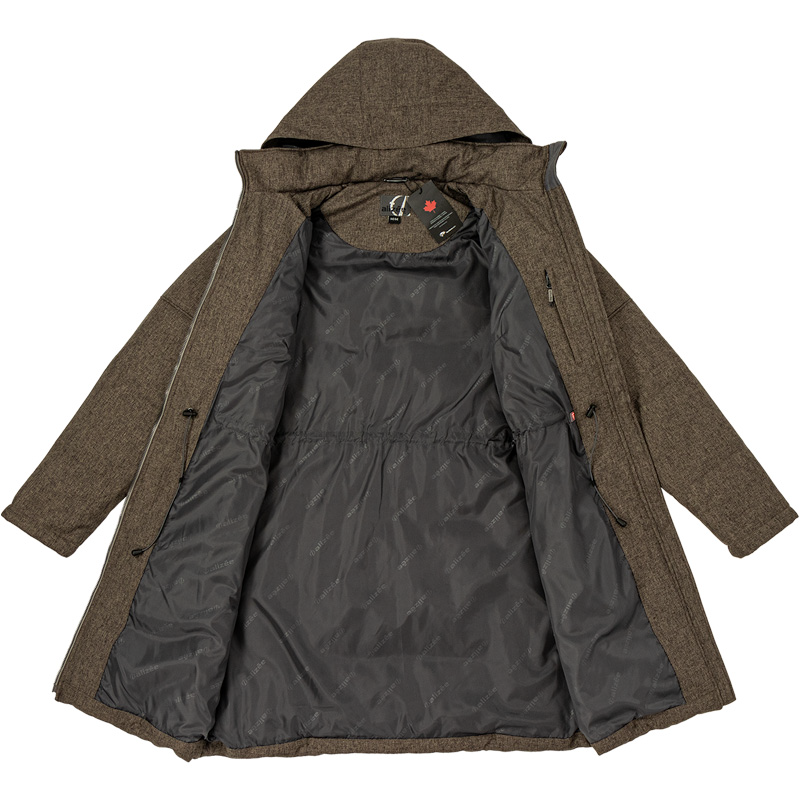 44712-Manteau d'hiver Yorkdale pour femme, taupe, int