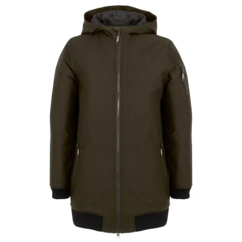 44696-Women's winter jacket BOMBA, Undergrowth color, front