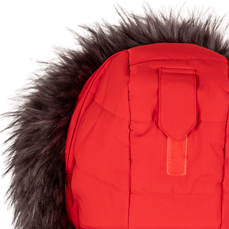 44727-Manteau d'hiver sparkling2.0 pour femme, Pekin, détail du capuchon ajustable et de la mentonnière