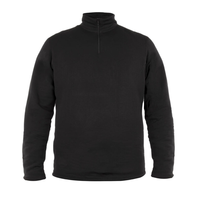 43291O-Men's POWER STRETCH® ½ zip sweater plus size