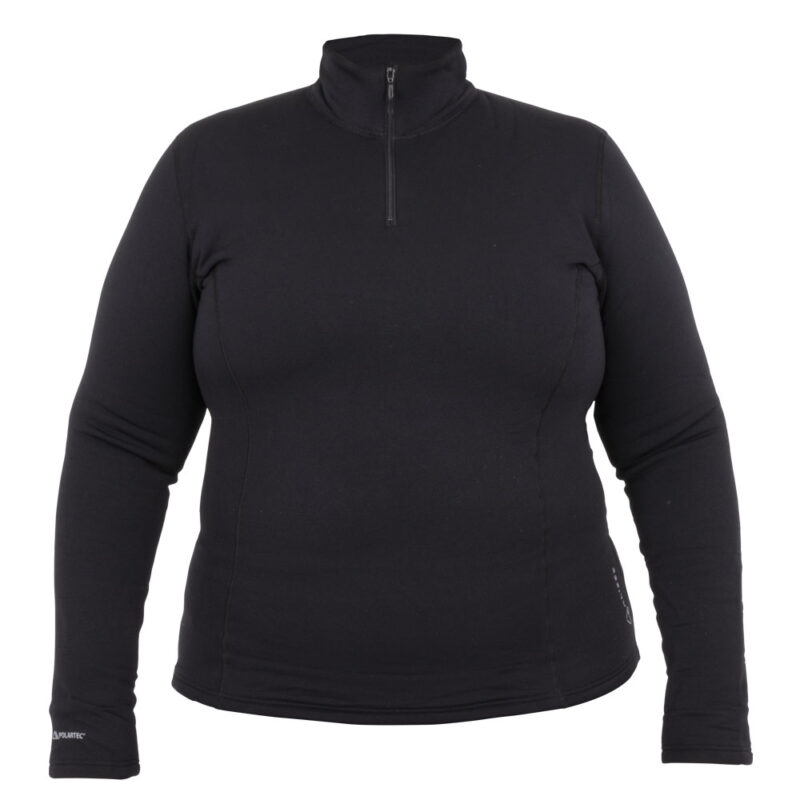 Women's POWER STRETCH® 1/2 zip sweater - Plus size - 44291O