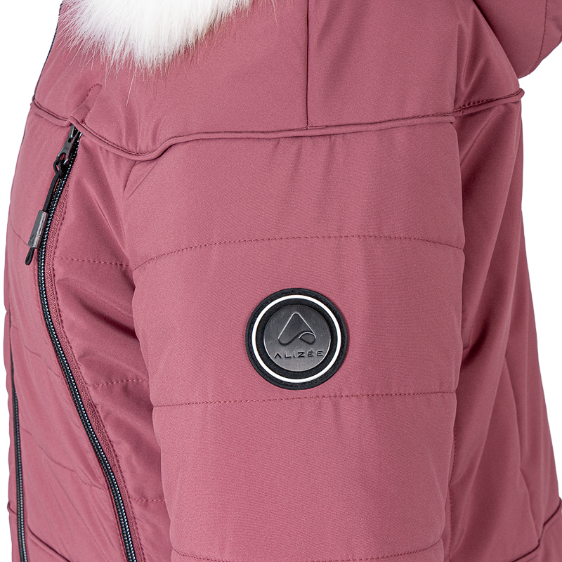 44755- Manteau d'hiver New Lady pour femme, baie,, logo Alizée sur manche gauche