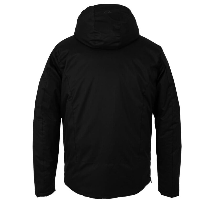 Men's winter jacket ZONE, black, back- 43720