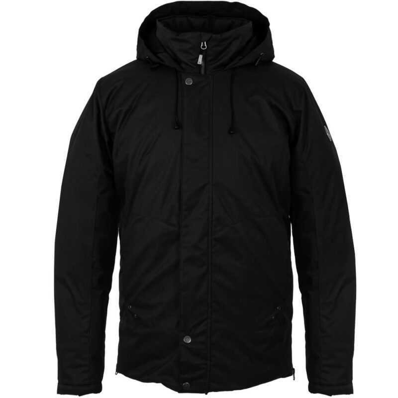 Men's winter jacket ZONE, black, front - 43720