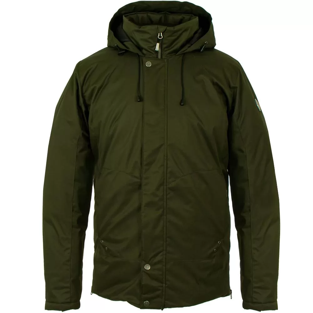 Men's winter jacket ZONE, algae, front - 43720