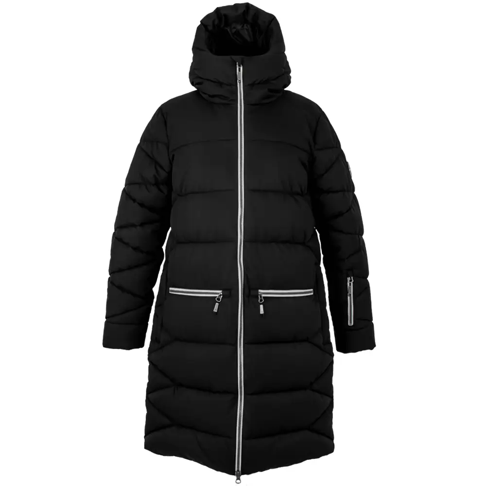 44768-NEST winter jacket, black-white, front