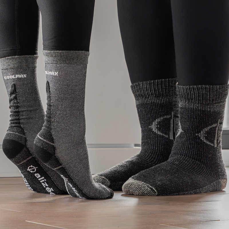 43273 - BLIZZARD and COOLMAX socks, worn by our models