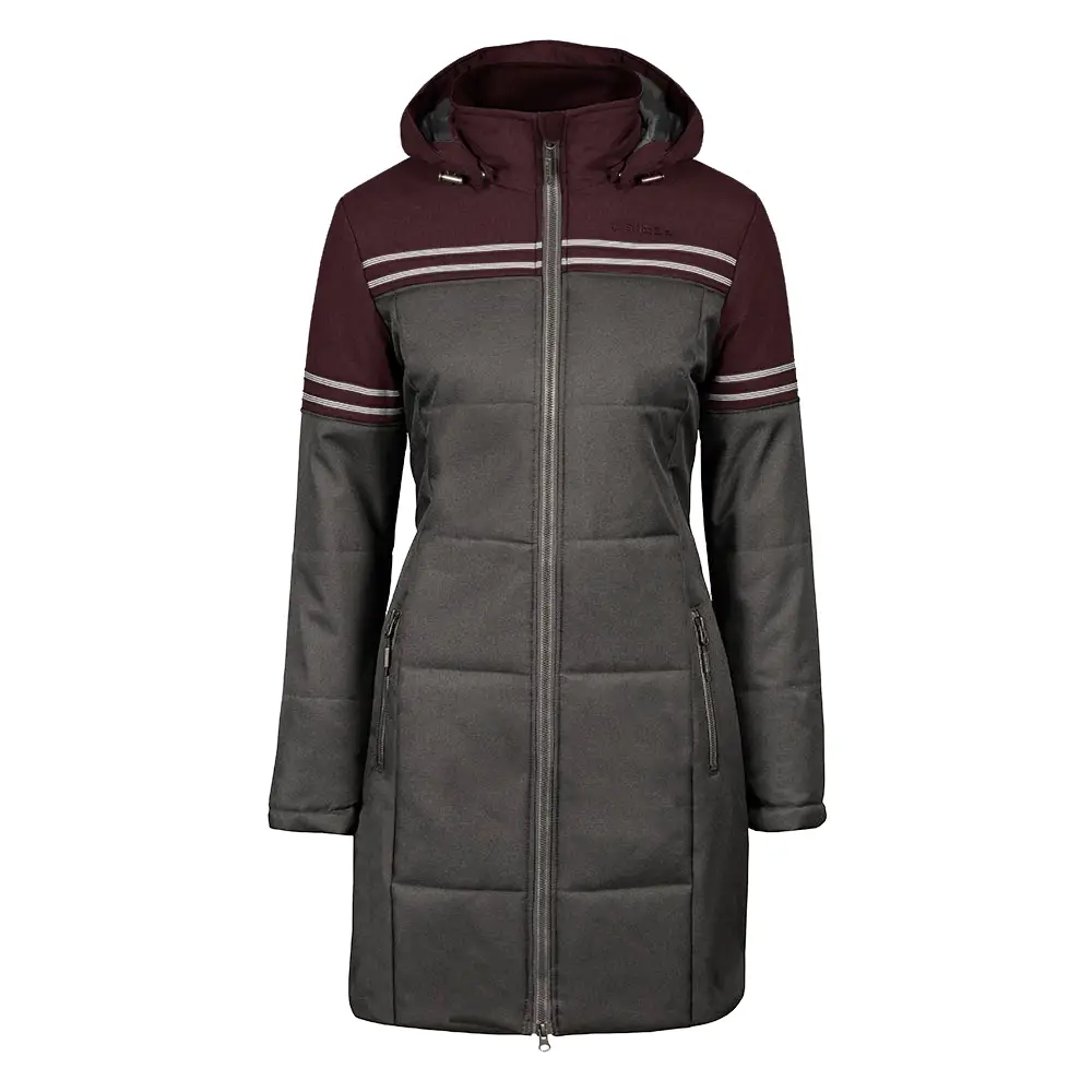 44710-Collegiate winter jacket, cabernet grey