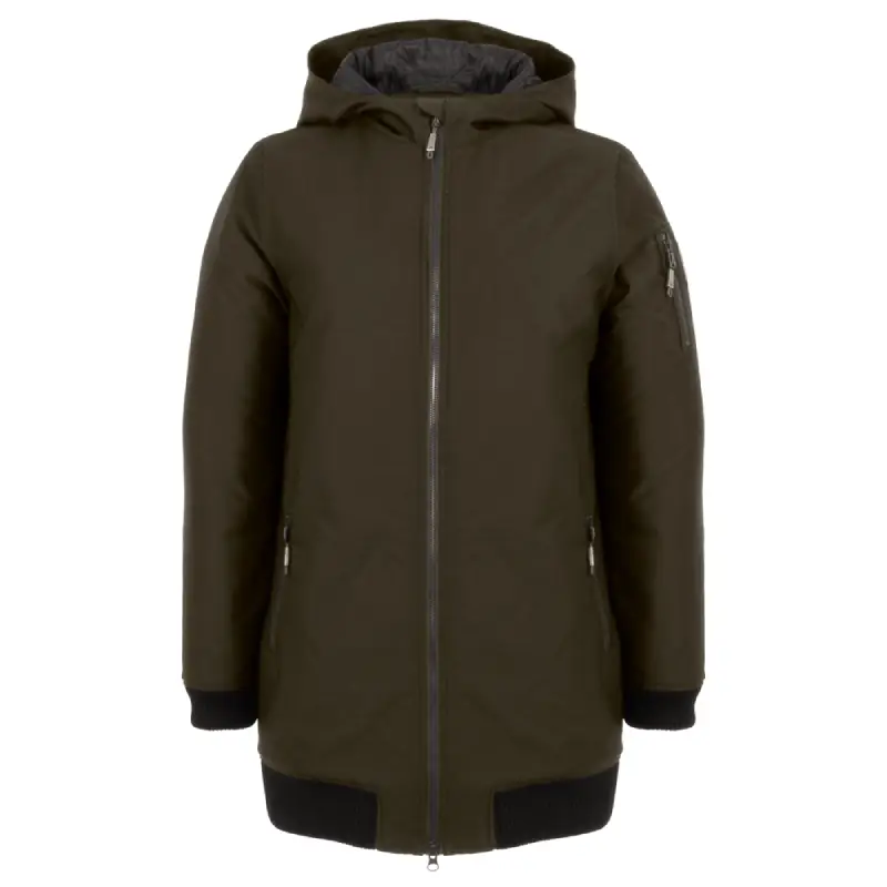 44696-Women's BOMBA winter jacket, front, undergrowth color