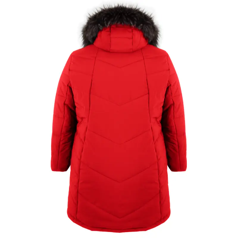 Women's winter jacket plus size SPARKLING 2.0, pekin, back-44727O