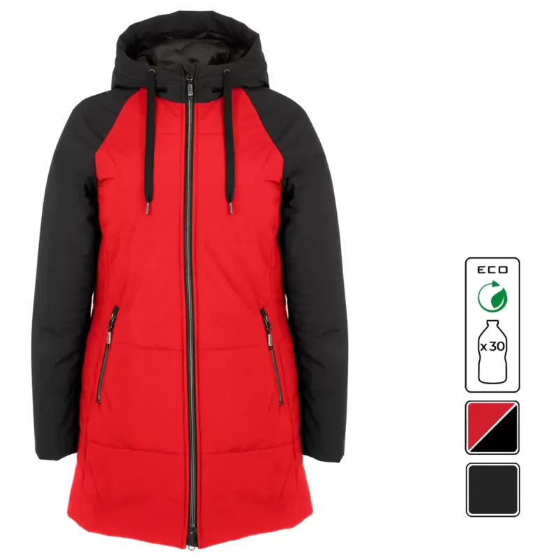 44736-Manteau d'hiver SPORTY pour femme, couleurs disponibles dans ce modèle.