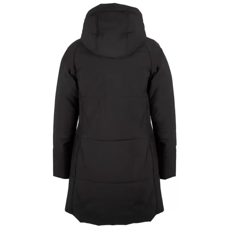 44736-Women's winter jacket SPORTY, back, black