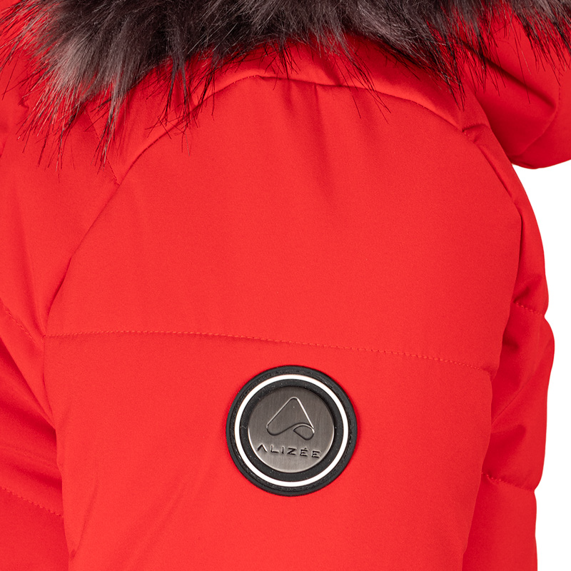 44727-Manteau d'hiver sparkling2.0 pour femme, Pekin logo Alizée sur manche gauche