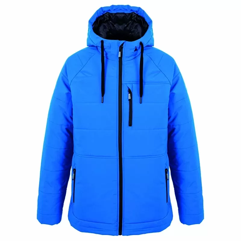 43705-Manteau d'hiver BASE pour homme, bleu royal