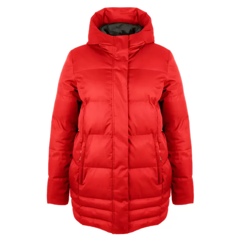 44737-Women's winter jacket COCOON, front, pekin