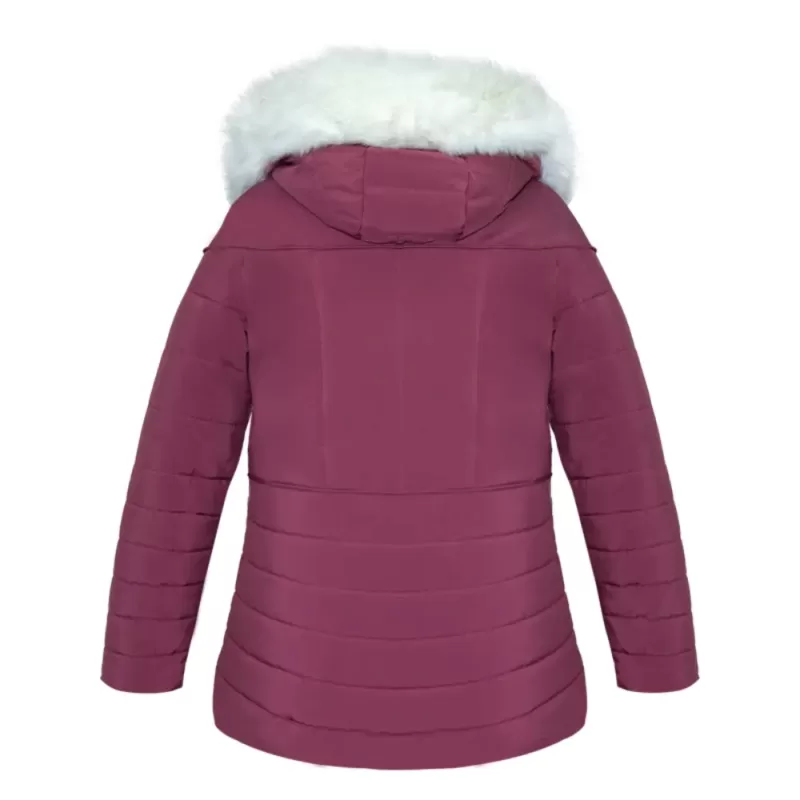 Manteau d'hiver New Lady pour femme, baie, dos-44755