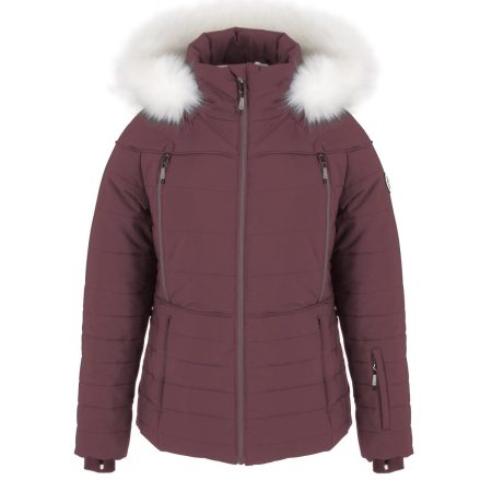 Winter coat for woman NEW LADY Wineberry