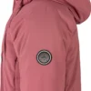 44747-Manteau d'hiver Sidekick pour femme, Baie, logo Alizée sur manche gauche