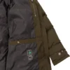 44758- Manteau d'hiver Element  pour femme, algue, logo bouteille