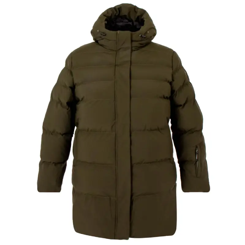 Winter jacket plus size - SLACK - 44757O - algae - front
