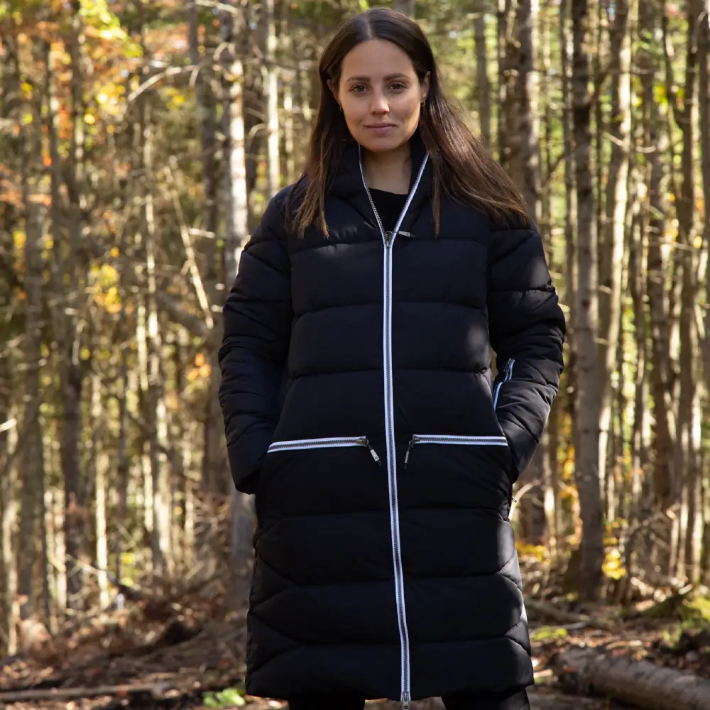 Women's winter jacket plus size CIRRUS - 44660O - Alizée